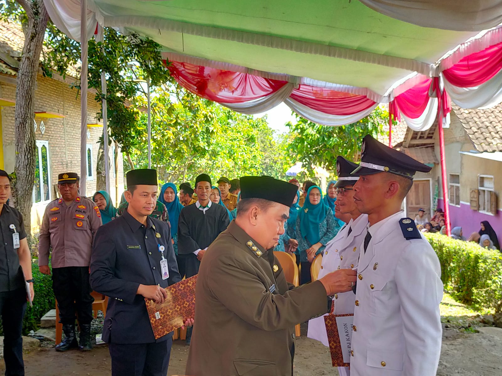 Tiga Pekon Baru Lahir Di Tanggamus, Warga Sorak Saat Bupati Tegur Aparat Soal Uang Haram