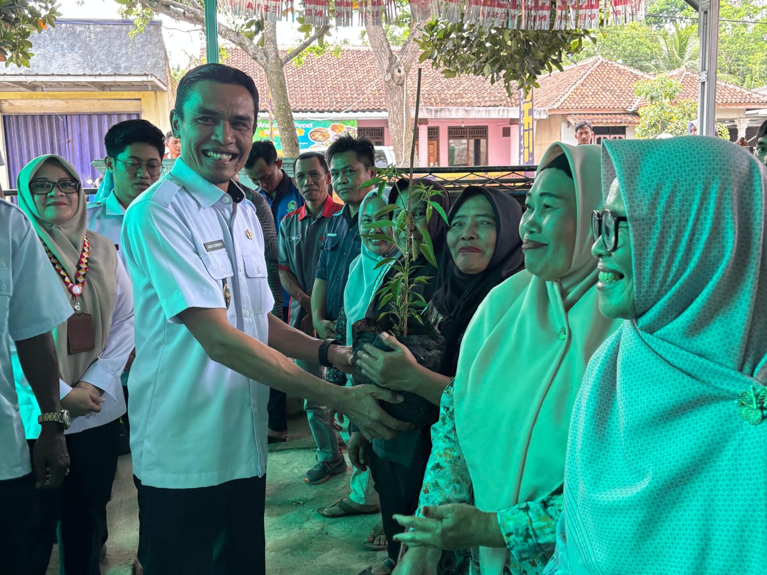 Pemkab Tanggamus Genjot Pertanian, Salurkan Bibit Cabai Untuk KWT Dan Poktan