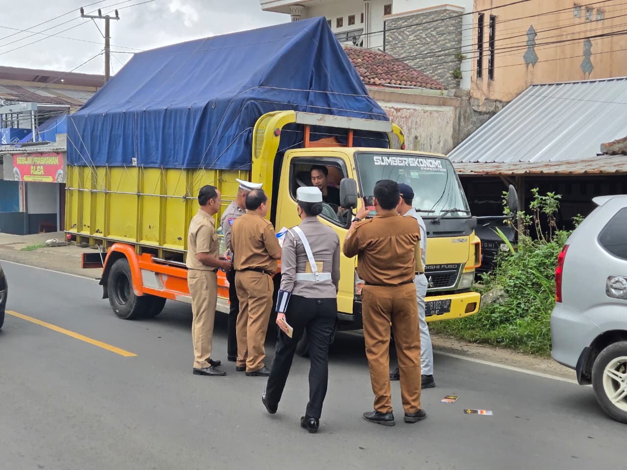 Polres Tanggamus Gelar Operasi Zebra Di Gisting, Kesadaran Pengendara Jadi Fokus