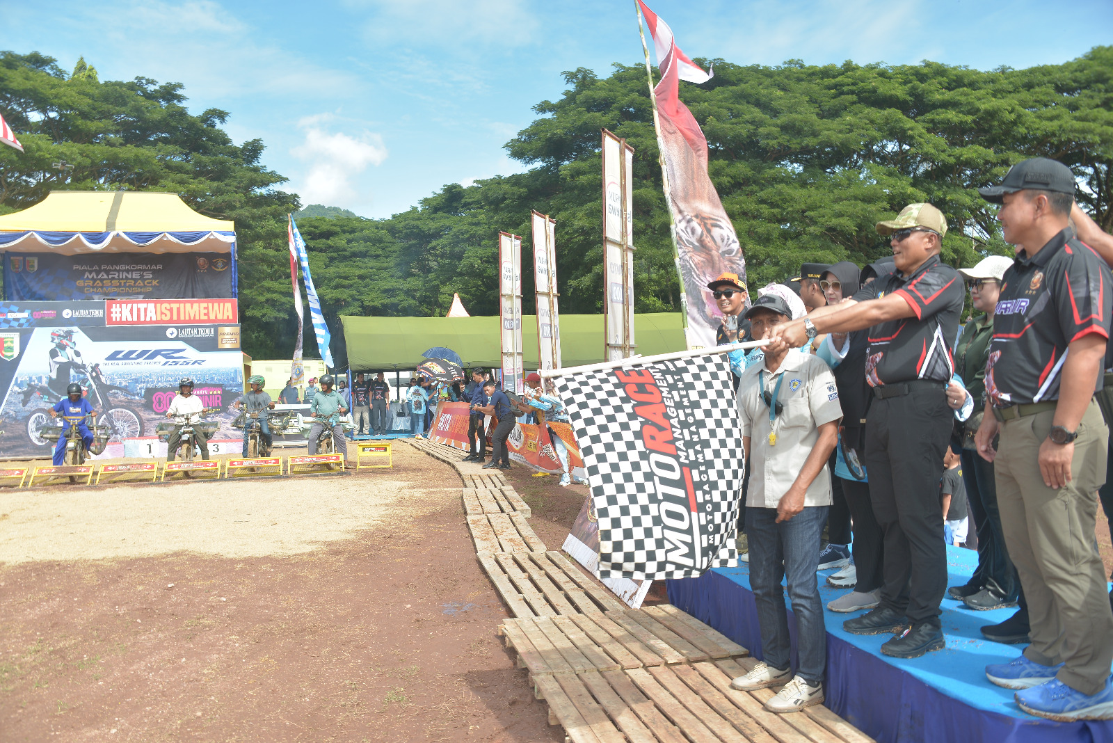 HUT Ke-80 Korps Marinir, Brigif 4 Gelar Marine’s Grasstrack Championship 2025 Di Lampung