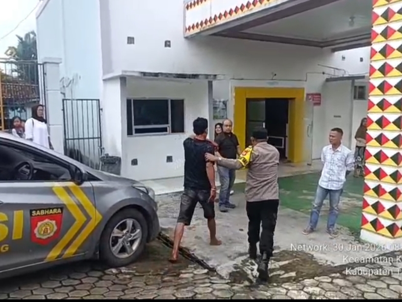 Kekerasan Rumah Tangga Berujung Pembacokan di Kota Agung, Polisi Amankan Suami Korban