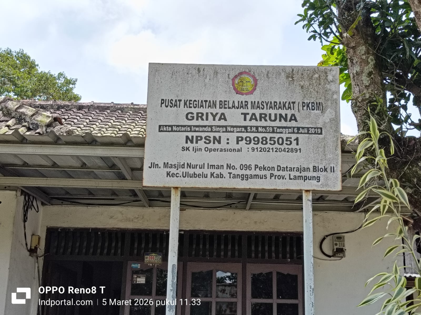 Jumlah Siswa Diduga Tak Sesuai, Pengajuan Dana BOP PKBM Griya Taruna Diselidiki