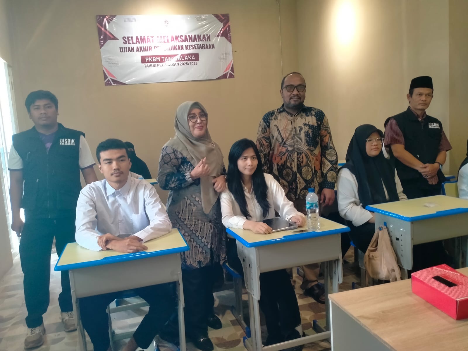 UJIAN AKADEMIK AHIR PENDIDIKAN KESETARAAN TAHUN 2025/2026, PKBM TAN MALAKA, TERIMA KUNJUNGAN PENILIK DAN PENGAWAS DISDIK