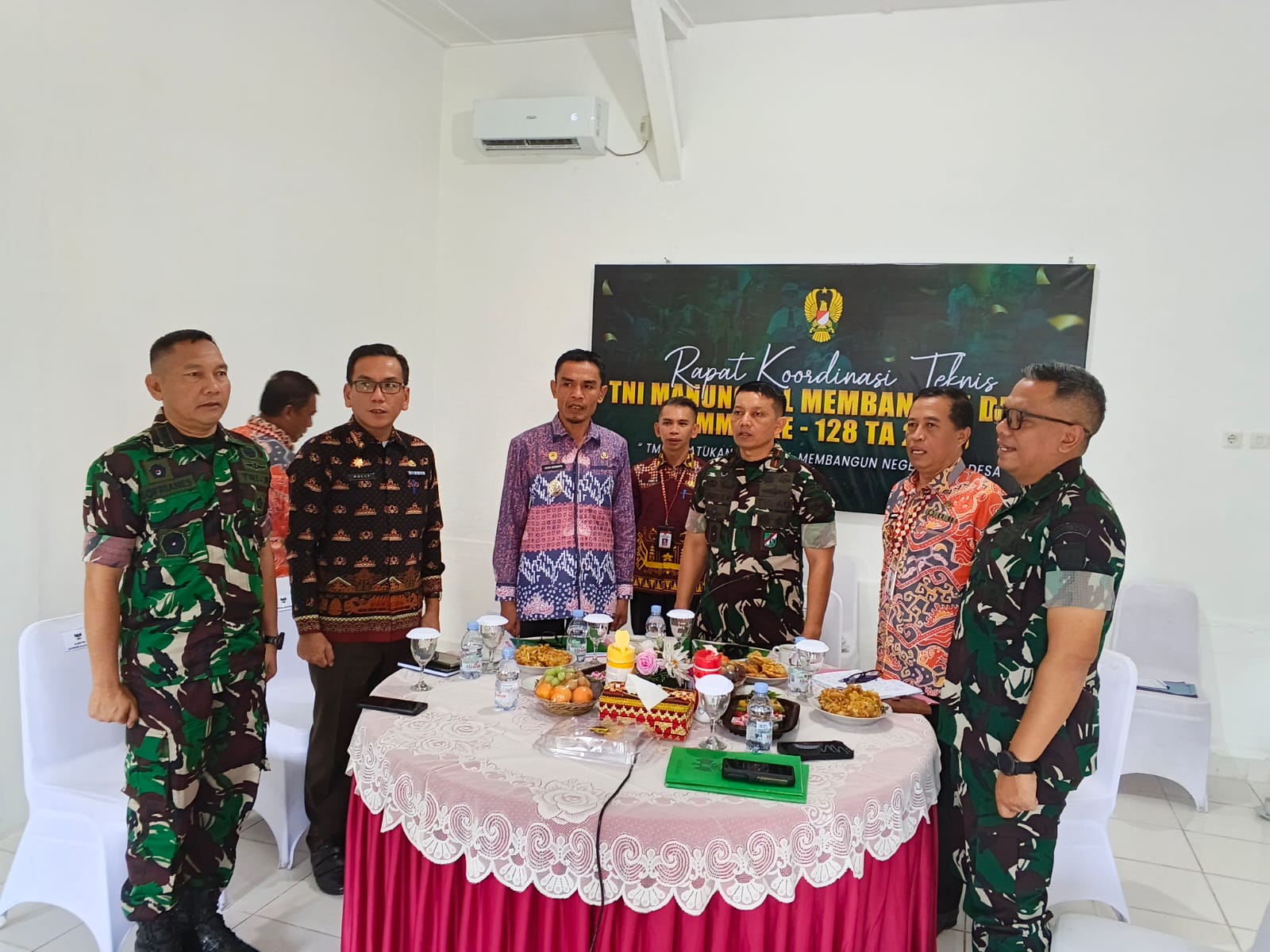 Wabup Tanggamus Ikuti Rakor TMMD Ke-128, Sinergi TNI Dan Pemda Diperkuat