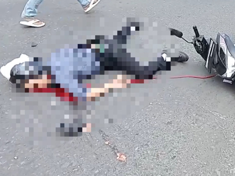 Heboh! Video Kecelakaan Di Depan Ramayana Rajabasa Beredar, Korban Diduga Mahasiswa