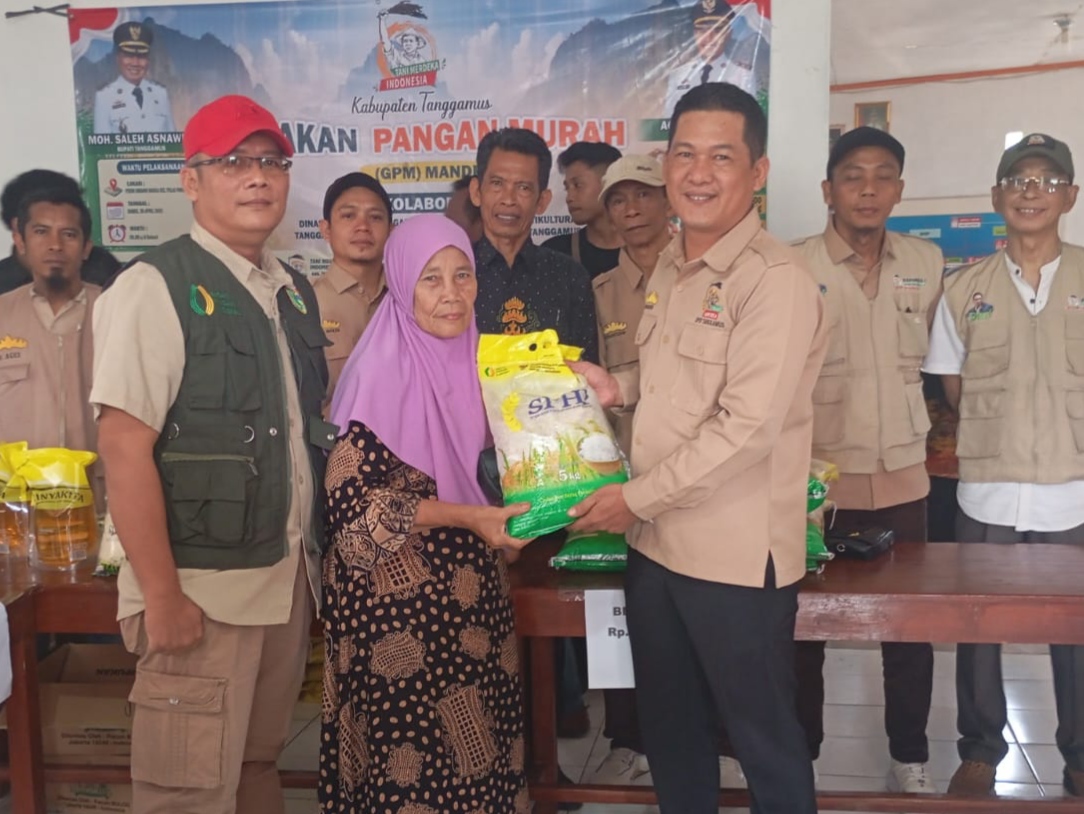 GPM Digelar Di Tanggamus, Warga Antusias Hadapi Harga Pangan Yang Berfluktuasi