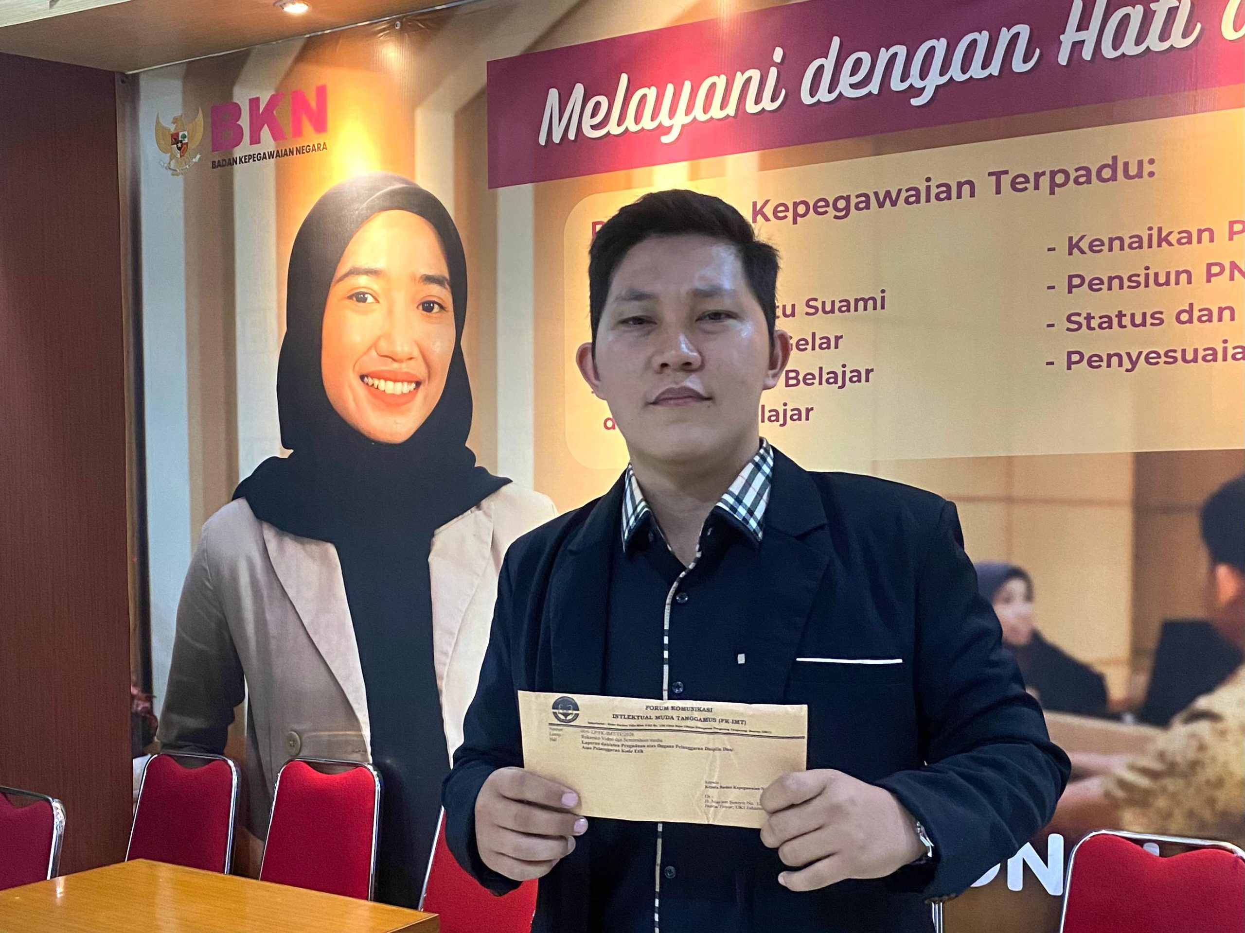 FK-IMT Laporkan Pejabat Dinas Pariwisata Tanggamus Ke BKN, Diduga Langgar Etik Dan Disiplin ASN