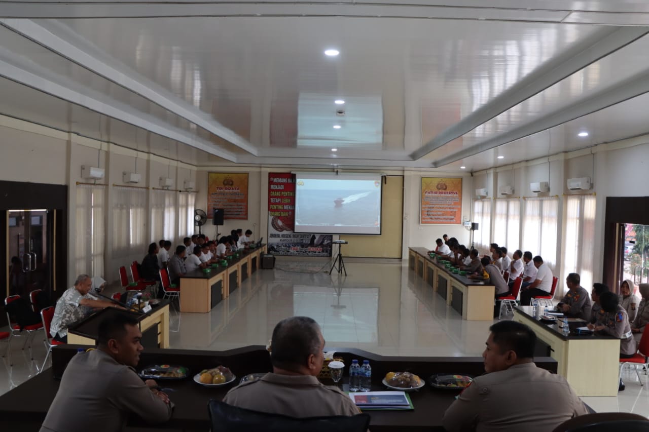 Tiga Polres Ikuti Penelitian Strategis Puslitbang Polri di Tanggamus