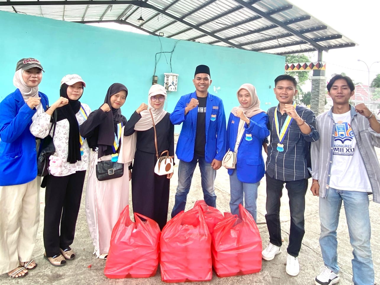 PMII STEBI Tanggamus Tebar Kebaikan Lewat Program Jumat Berkah