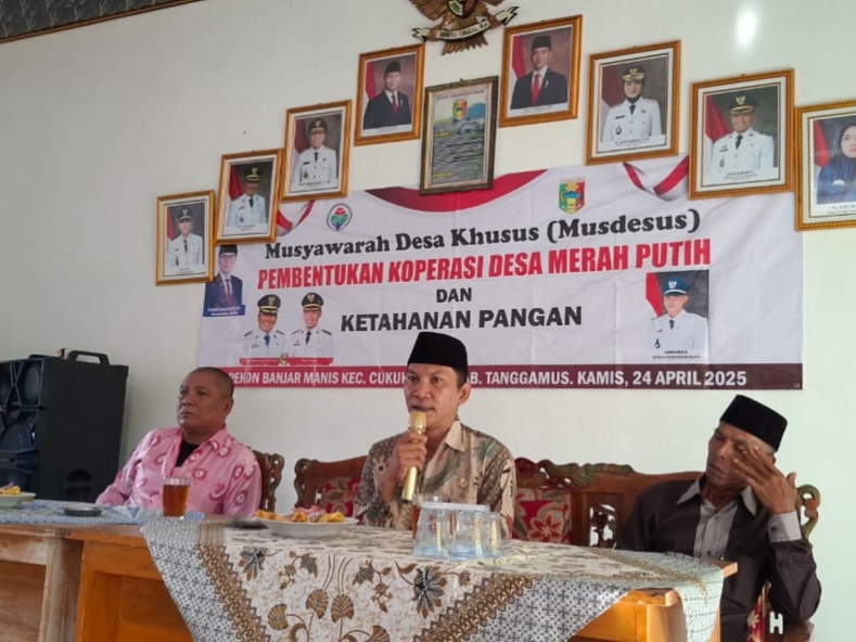 Gelar Musdessus Jilid II, Pengurus Koperasi Merah Putih Pekon Banjar Manis Di Revisi.