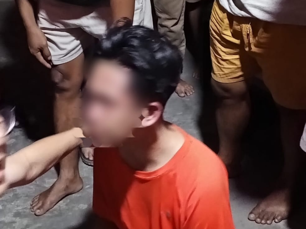 Terduga Pelaku Curanmor Di Pesawaran Nyaris Diamuk Massa, Kini Diamankan Polisi